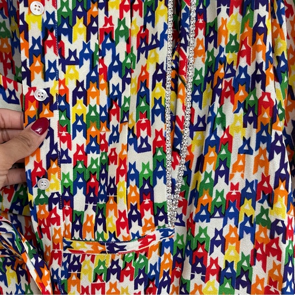 AREA Rainbow Blouse and Bra - Picture 3 of 6